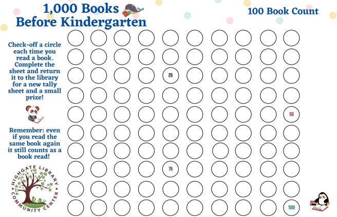 1,000 Books Before Kindergarten